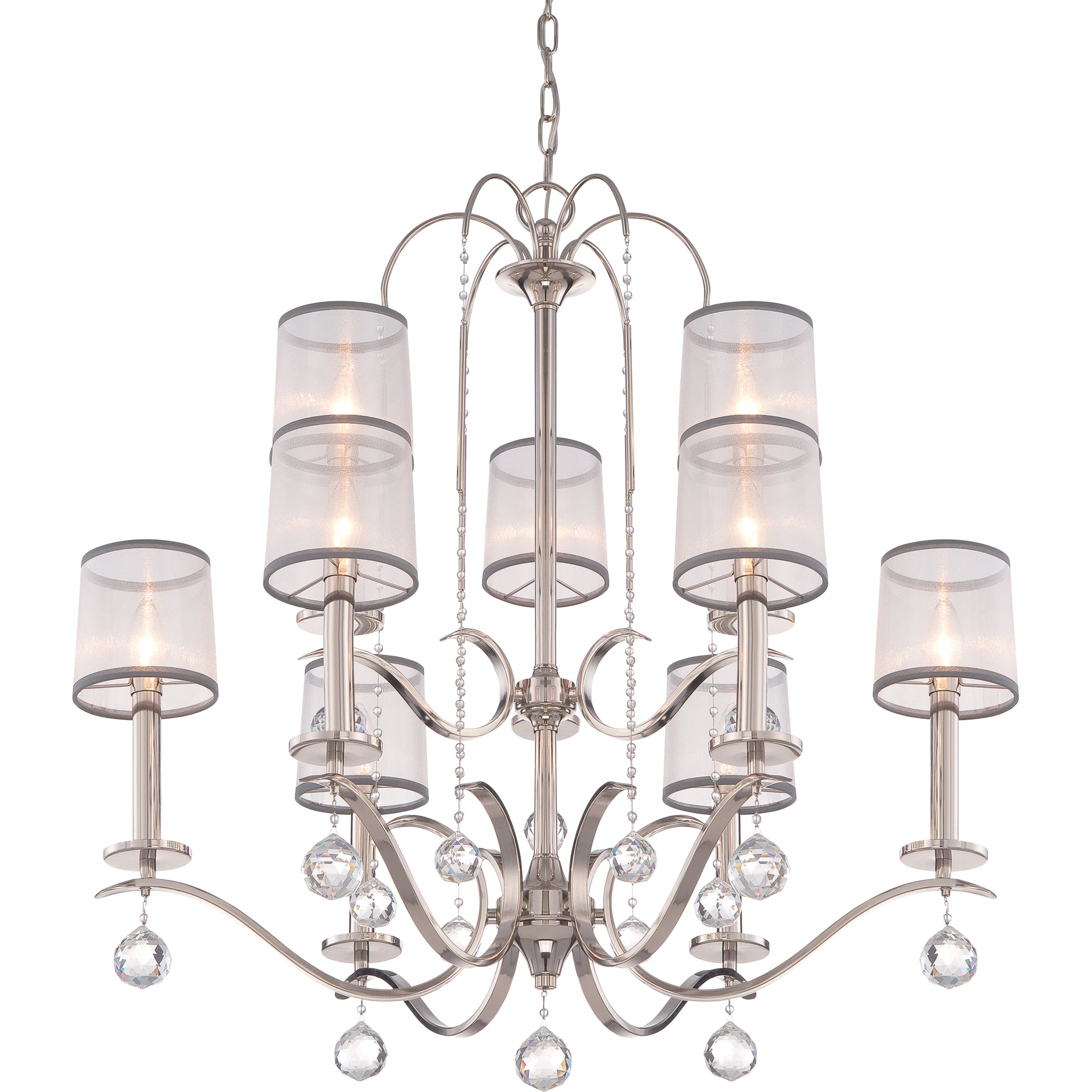 Whitney Chandelier Imperial Silver