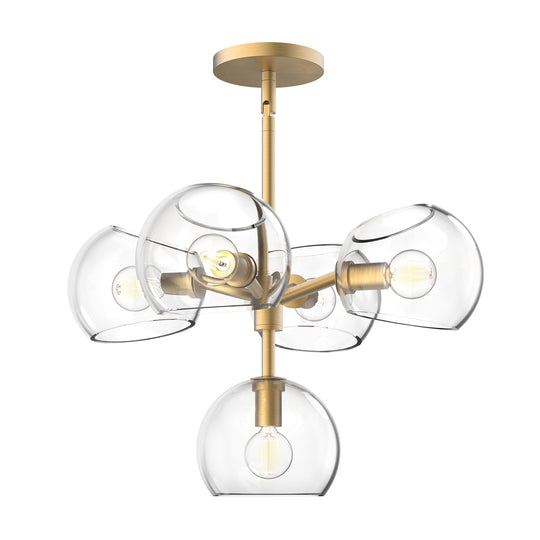 Alora Mood Willow 18 Inch Chandelier