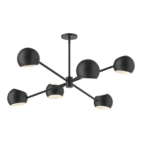 Alora Mood Willow 37 Inch Chandelier
