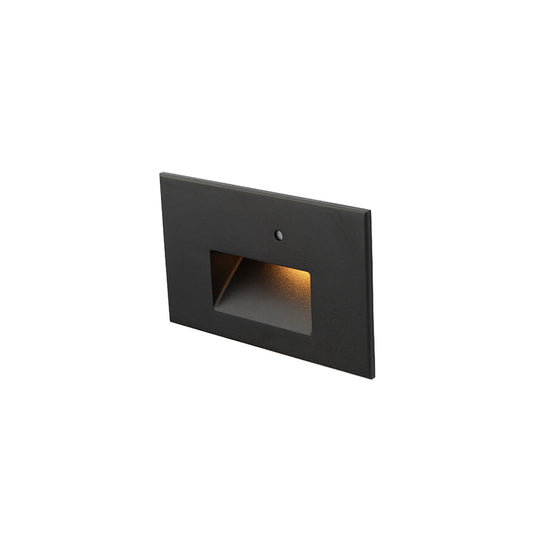 LEDme 120V LED Horizontal Indoor/Outdoor Step and Wall Light with Daylight Photocell Sensor