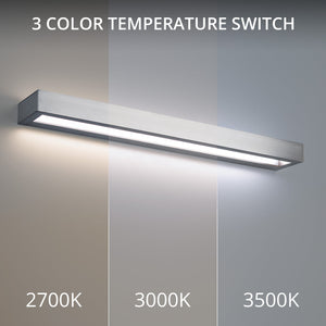 Open Bar 27" LED Bathroom Vanity or Wall Light 3-CCT