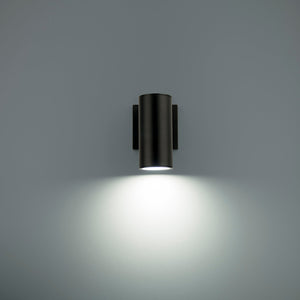 Cylinder LED Single Up or Down Indoor/Outdoor Wall Light