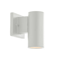 Cylinder LED Single Up or Down Indoor/Outdoor Wall Light