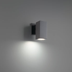 Cubix LED Single Up or Down Indoor/Outdoor Wall Light