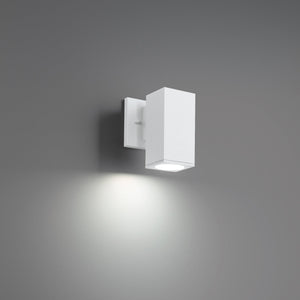 Cubix LED Single Up or Down Indoor/Outdoor Wall Light