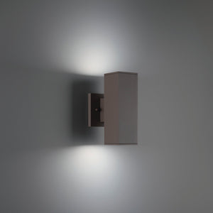 Cubix LED Double Up and Down Indoor/Outdoor Wall Light