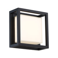 Framed 8" LED Indoor/Outdoor Wall Light