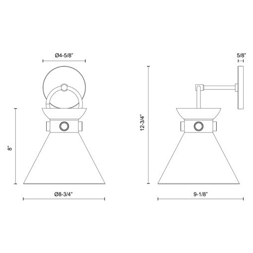 Emerson 9" Wall Vanity