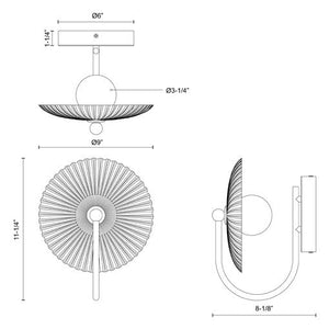 Hera 9" Wall Vanity