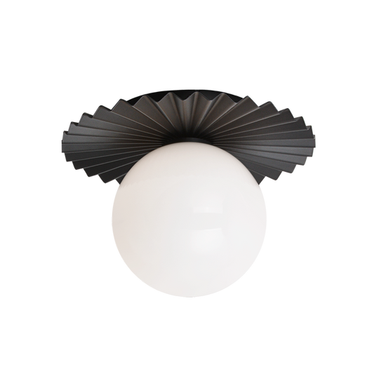 Modern Ruff 8" 1-Light Wall Sconce