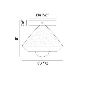 Velax Semi Flush Mount