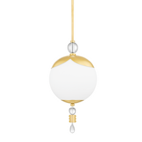 Perla 1-Light Small Pendant