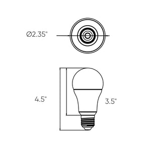 Smart A19 Rgb+Cct Light Bulb