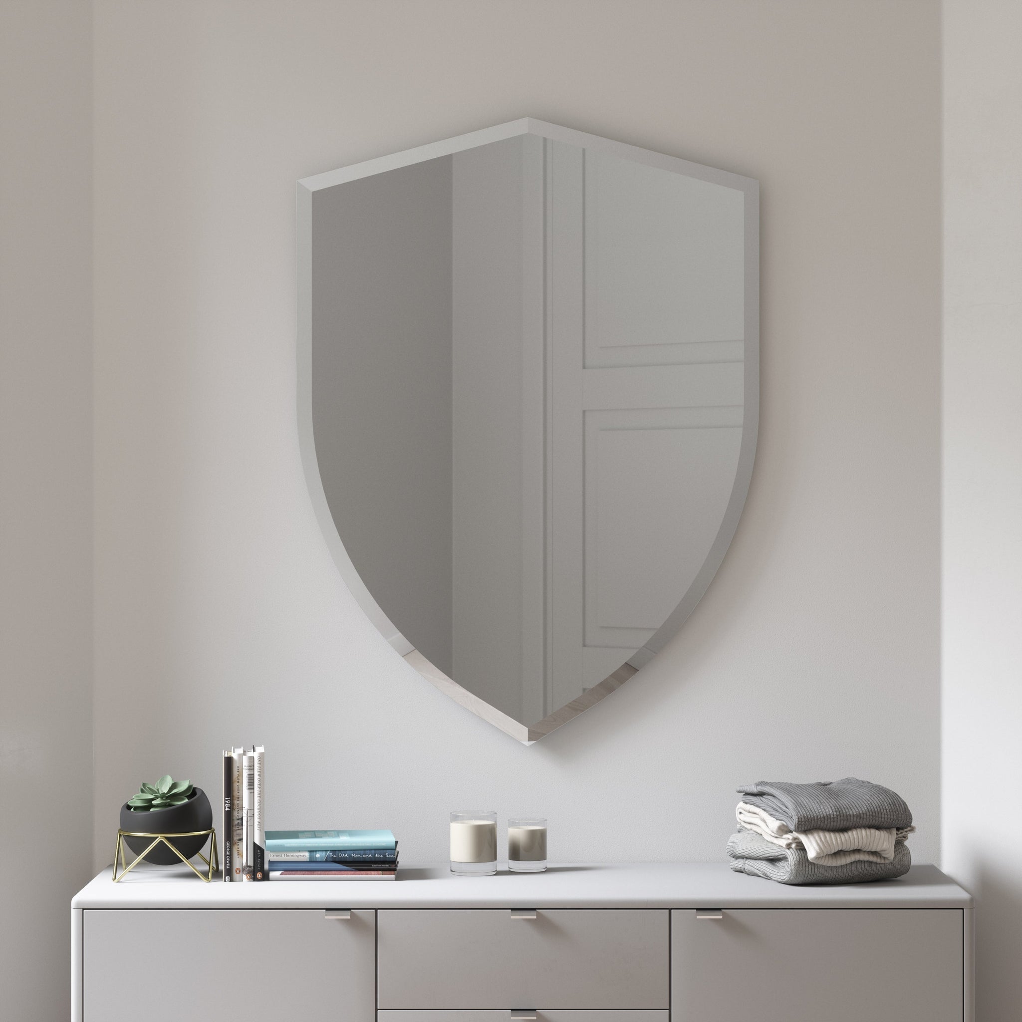 Shield Wall Mirror