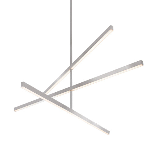 Vega Chandelier Brushed Nickel