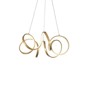 Synergy Chandelier Antique Brass
