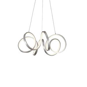 Synergy Chandelier Antique Silver