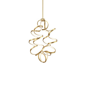 Synergy Chandelier Antique Brass