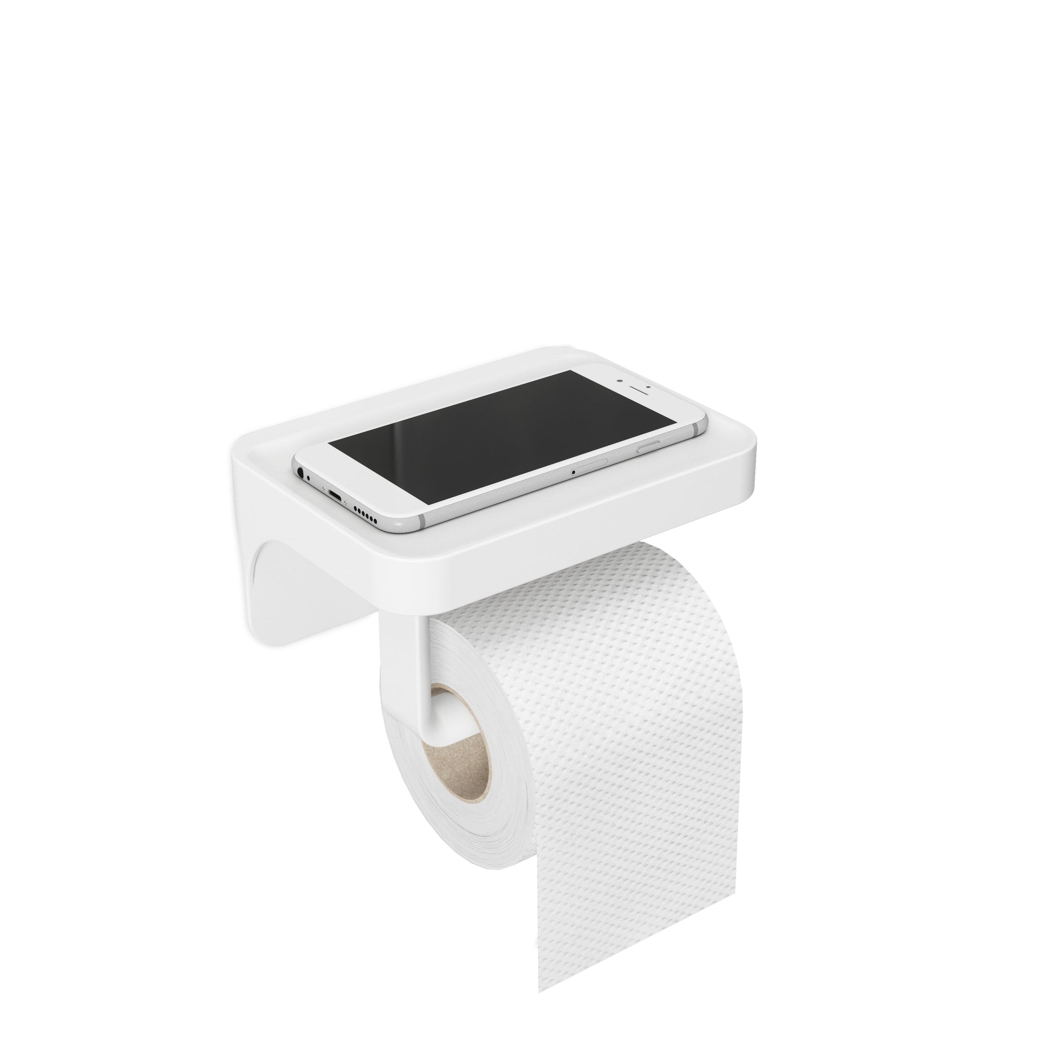 Flex Sure-Lock Toilet Paper Holder & Shelf