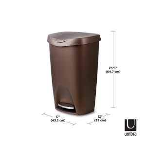 Brim 13 Gallon (50L) Trash Can with Lid