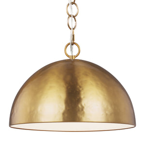 Whare Pendant Burnished Brass
