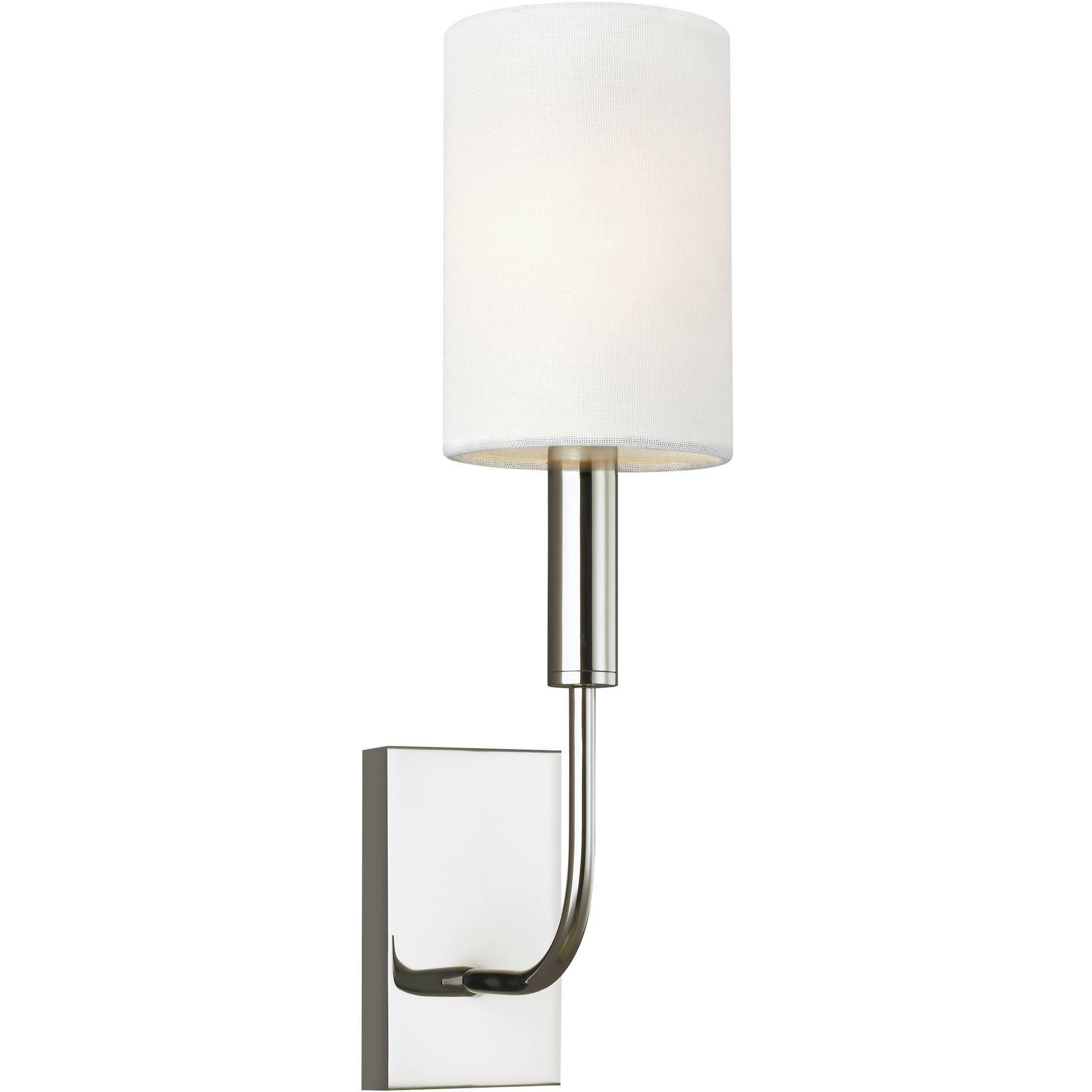 Brianna Sconce Polished Nickel