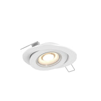 6" Flat Gimbal CCT LED Recessed Trim