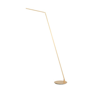 Miter Floor Lamp Gold