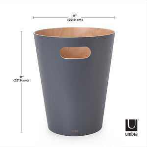 Woodrow Trash Can 2-Gallon (7.5L) Capacity