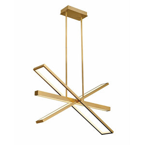 TANGENT Linear Suspension Lacquered Brass