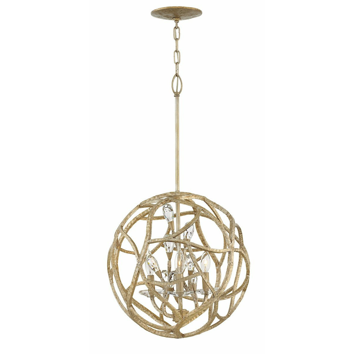 EVE Chandelier Champagne Gold