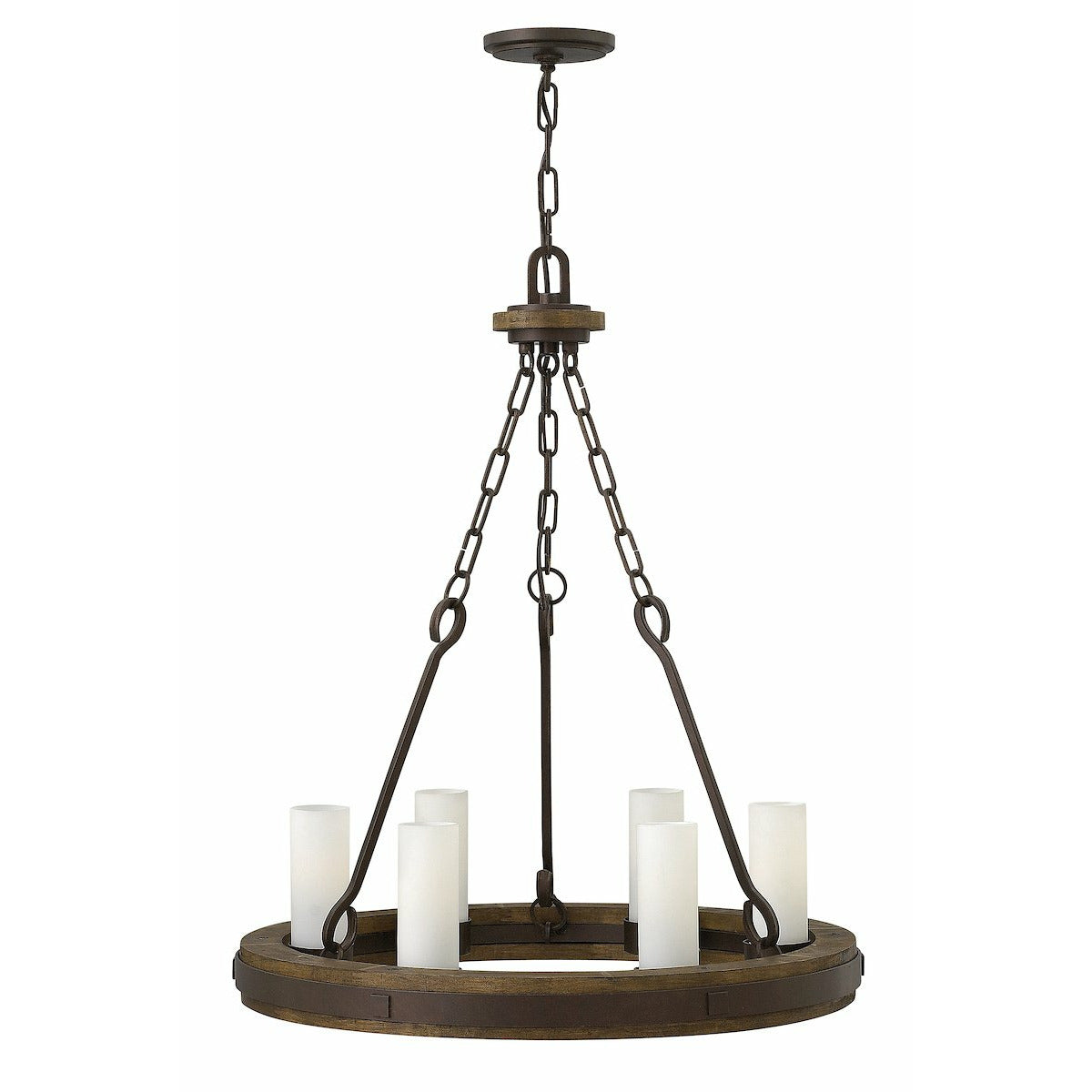 CABOT Chandelier Rustic Iron*