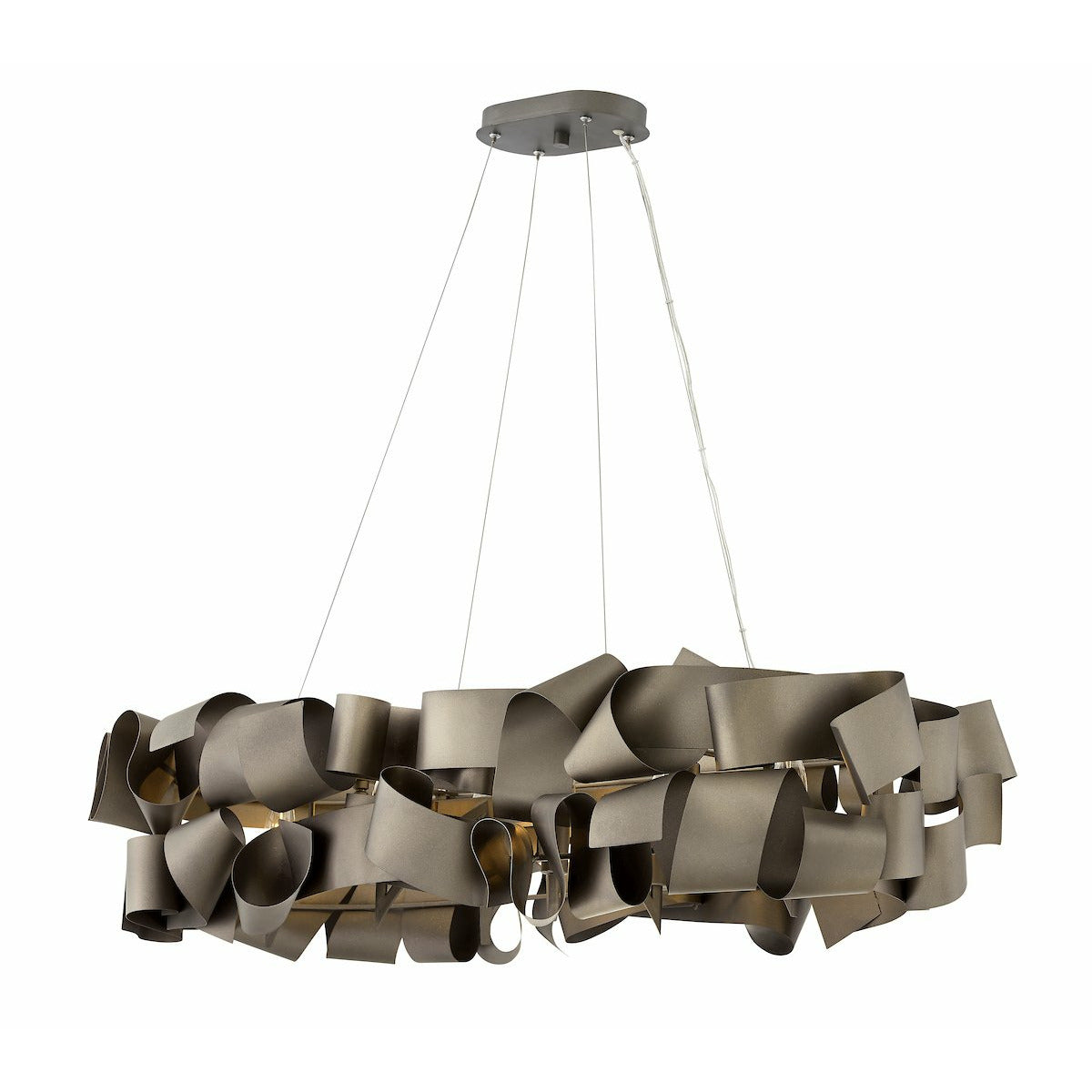 DELFINA Chandelier Metallic Matte Bronze