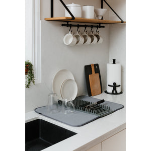 UDry Dish Rack with Drying Mat