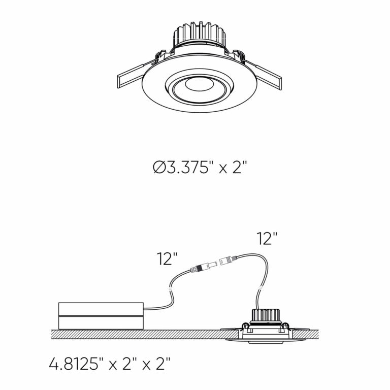 Recessed Led Gimbal Light