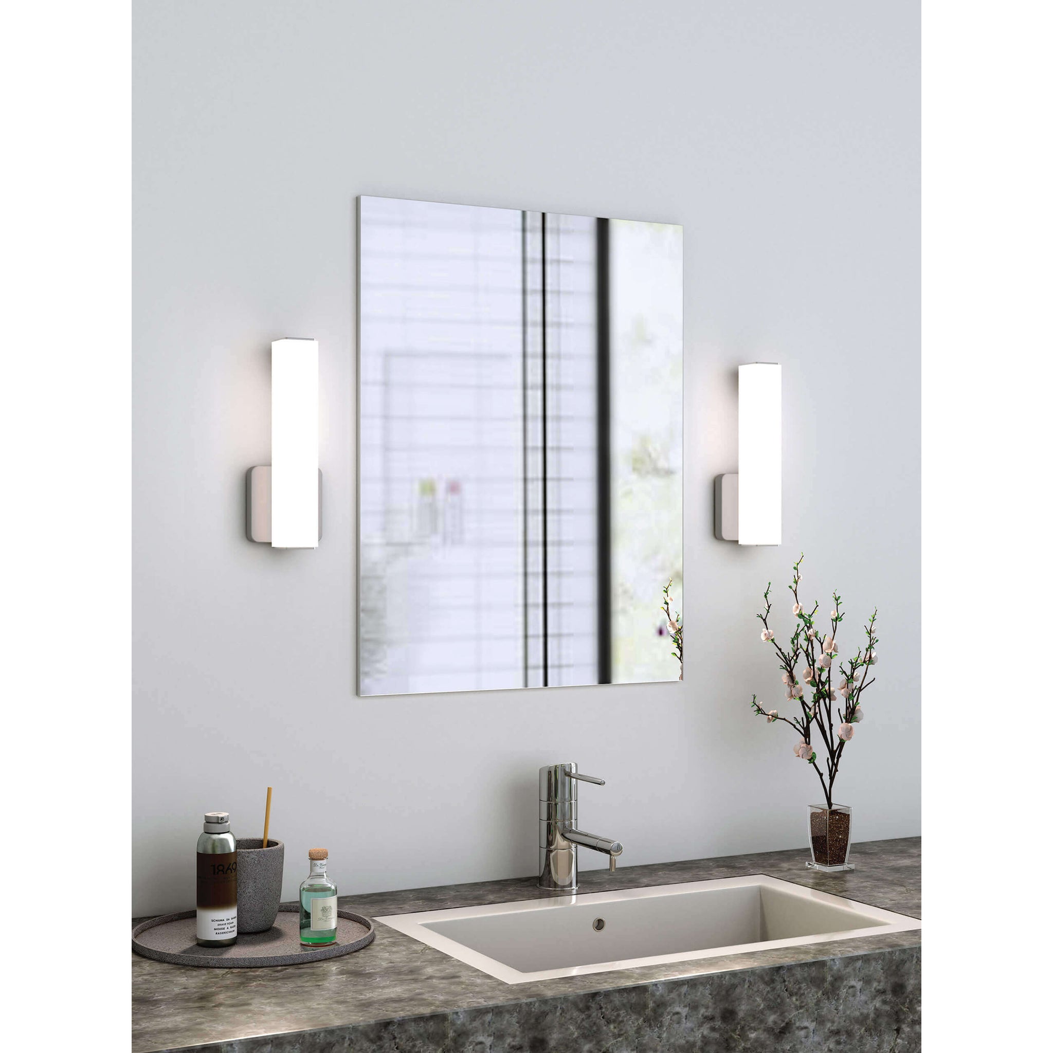 24" CCT Glass LED Vanity Light