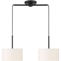 2-Light Linear Chandelier