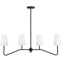 4-Light Linear Chandelier