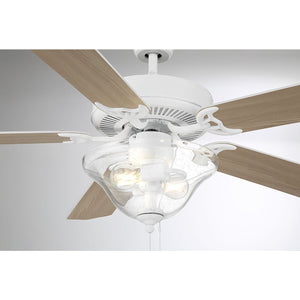52" 2-Light Ceiling Fan