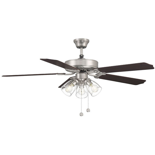 52" 3-Light Ceiling Fan
