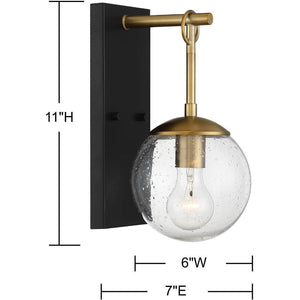 1-Light Outdoor Wall Lantern