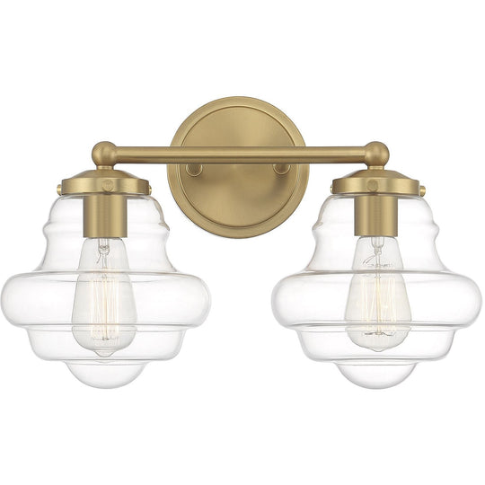 2-Light Bathroom Vanity Light