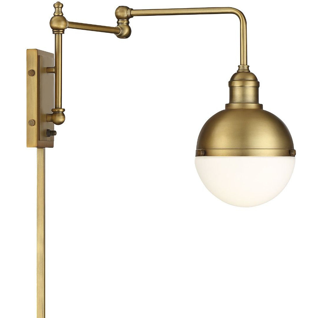 1-Light Adjustable Wall Sconce