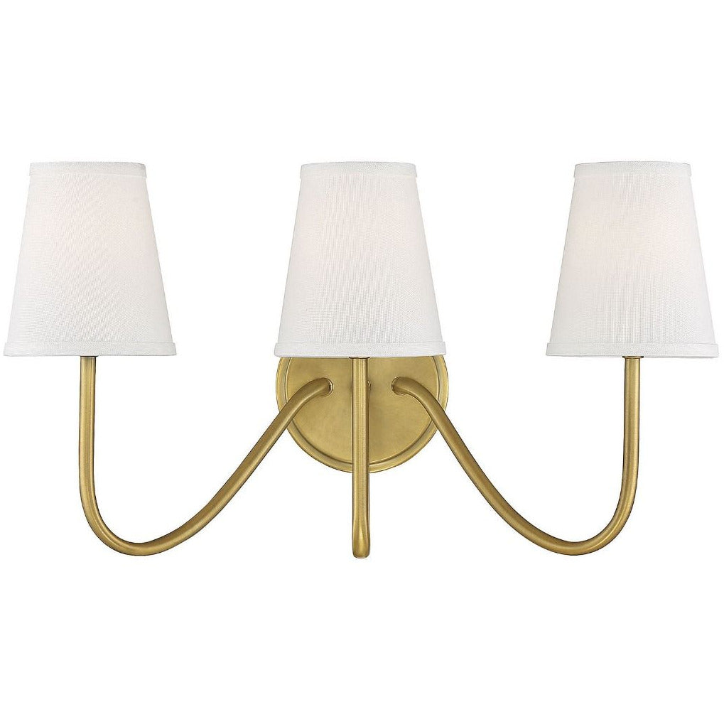 3-Light Wall Sconce