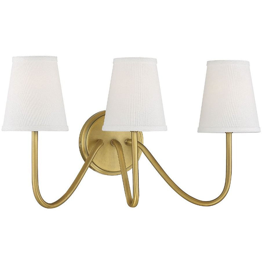 3-Light Wall Sconce