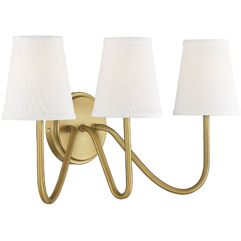 3-Light Wall Sconce