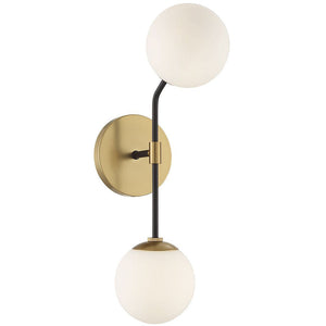 2-Light Wall Sconce