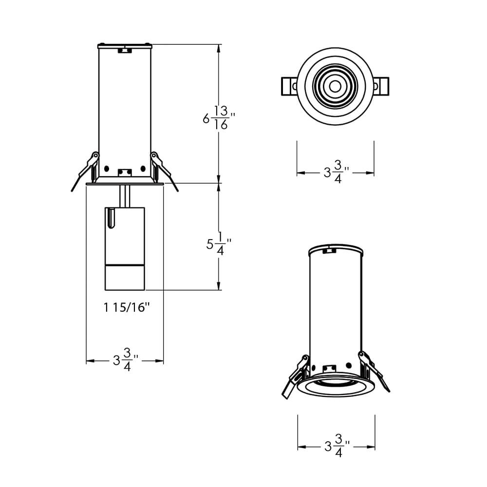 Recessed Light With Adjustable Head