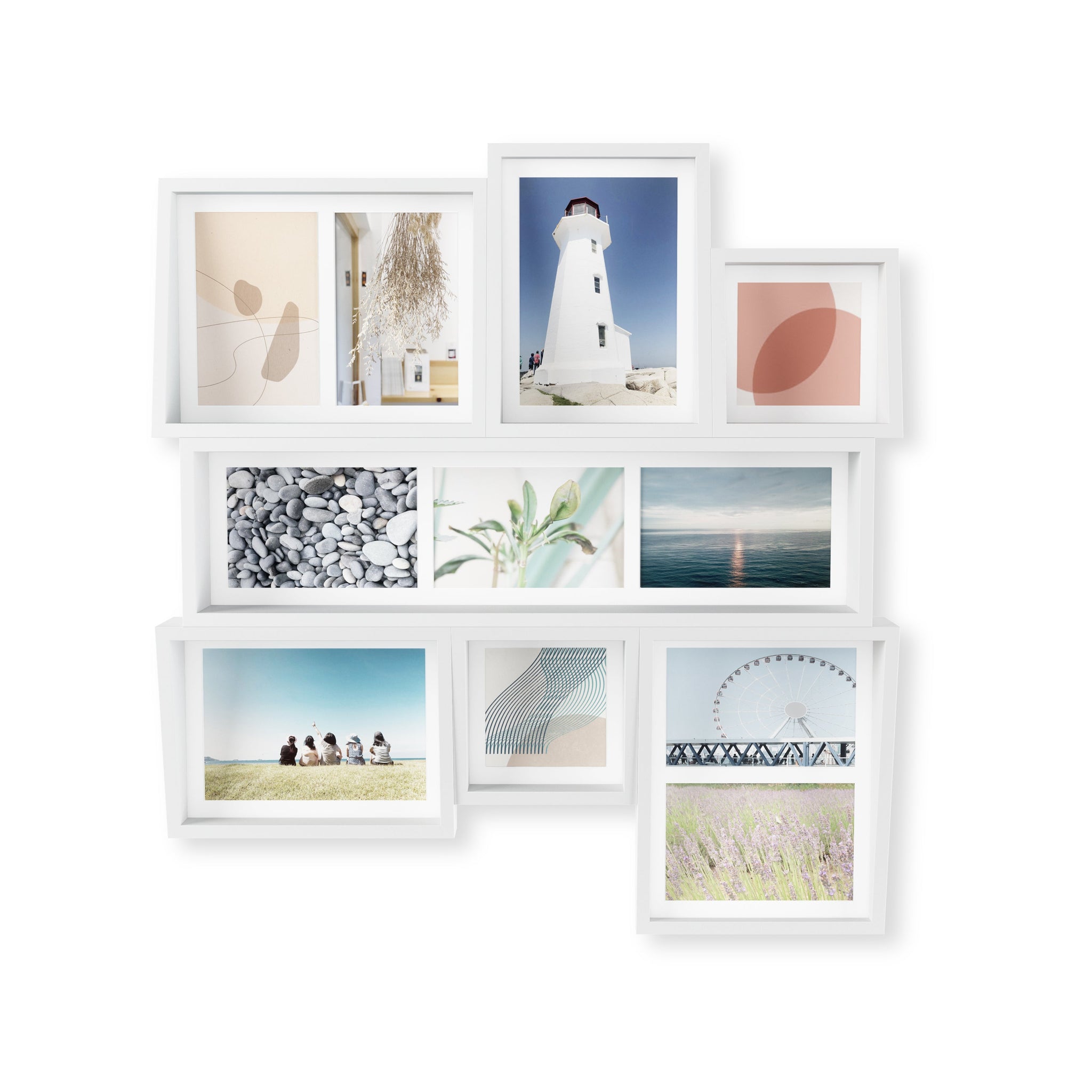 Edge Multi-Photo Wall Display