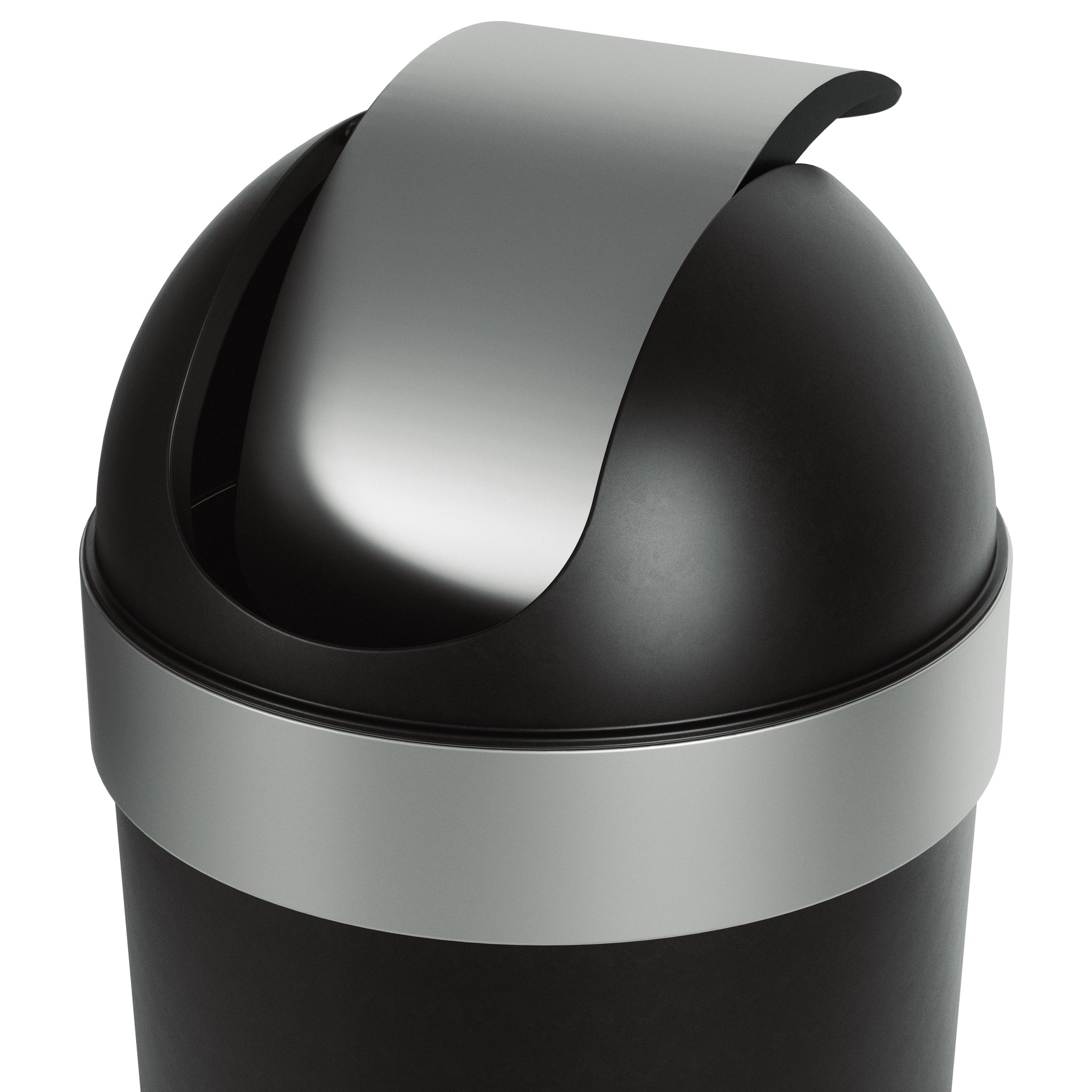 Venti 16-Gallon (62L) Trash Can with Swing Top Lid